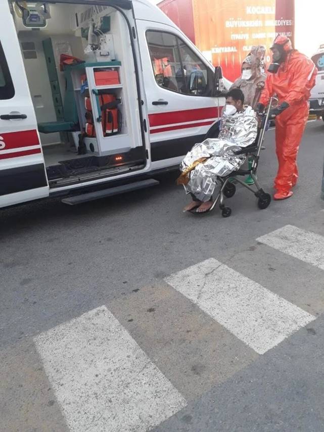 Baygın bulunan şahıs hastaneyi karantinaya aldırdı