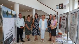 İEÜ öğrencilerinin tasarımları Urla’da sergileniyor
