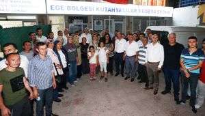 Kütahyalılardan Başkan Pekdaş’a sürpriz karşılama