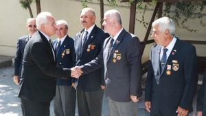 Başkan Selvitopu’ndan Gazilere Ziyaret