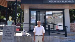 Bornova’da Muhtarlık Binalarına Atatürk Büstü