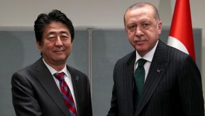 Cumhurbaşkanı Erdoğan Japonya Başbakanı Abe ile Görüştü