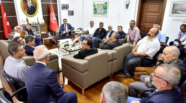 Alevi Derneklerinden Atila’ya Ziyaret