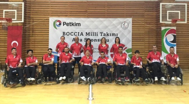Foça Belediyesi Boccia Antrenörü de Milli Takım Kampında