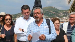 Foça'da Adaylardan Önce Seçmenler Meydana İndi