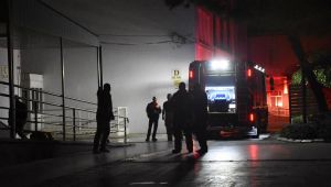 Eşrefpaşa Hastanesi'nde Korkutan Yangın