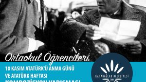 Karabağlar’da Öğrenciler “Atatürk ve Barış”ı Yazacak