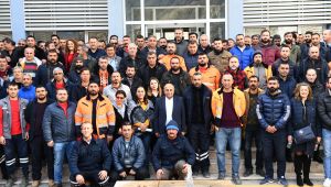 Çiğli Belediyesi’nde yeni yıl kutlaması