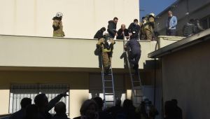 Rektör Budak, “Hastalar en kısa sürede tahliye edildi”