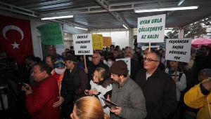 Urla'da Taş Ocağı Eylemi