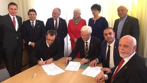 Almanya’da kardeşlik ve işbirliği protokolü