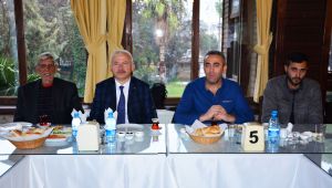 Başkan Görmez çalışan gazetecileri ağırladı