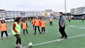Bornova'da kadın futbol takımı heyecanı