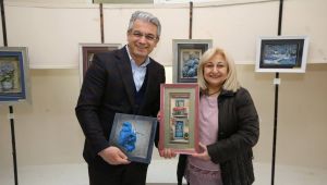 Eserleriyle engelli bireylere ışık olacak