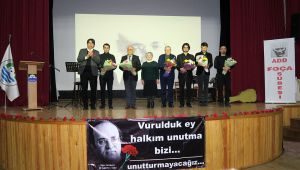 Foça'da Uğur Mumcu Unutulmadı