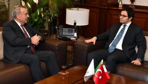 İtalya Konsolosu'ndan veda ziyareti