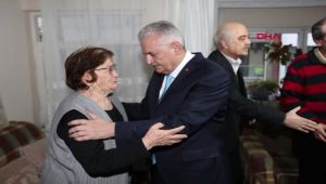 İzmir TBMM Başkanı Yıldırım'dan, Acılı Aileye Ziyaret