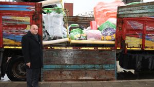 Kardeş belediye Tuzlukçu’ya destekler sürüyor