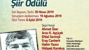 Şairler, Şükran Kurdakul anısına yarışacak