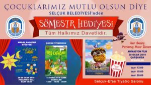 Selçuk'ta Çocuklara Sinema Müjdesi