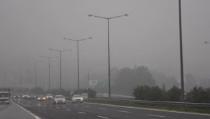 Hava ulaşımına yoğun sis engeli!