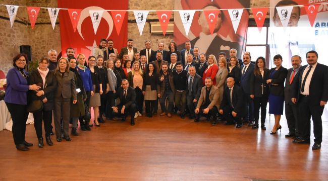 Batur, meclis üyesi adaylarıyla bir araya geldi