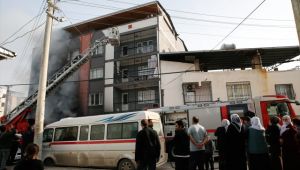 Buca'da İş Yerinde Yangın