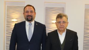 Gümrükçü'den İAOSB Başkanı Uğurtaş'a ziyaret