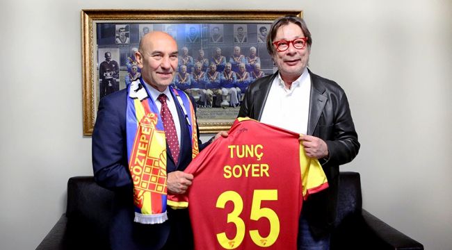 Soyer'den Göztepe'ye ziyaret