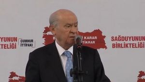 Bahçeli'den sert eleştiriler: CHP genel başkanı siyaseten iflas etmiştir