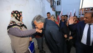 Başkan İnce’den Çat Kapı Ziyareti
