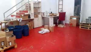 Buz fabrikasında 6 ton etil alkol!