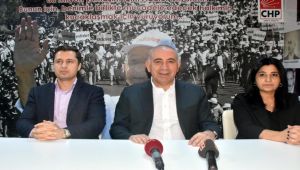 CHP'li Tekin'den İzmir'de seçim mesaisi