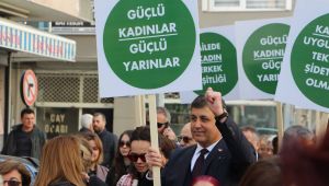 Erkekler kadınların sesi oldu