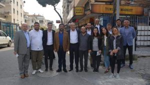 Mahir Polat Karşıyakalı esnafla buluştu