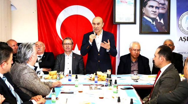 Soyer Karabağlar'dan seslendi; 'Bölünmeyeceğiz'