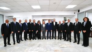 Batur’a EBSO’dan tebrik ziyareti