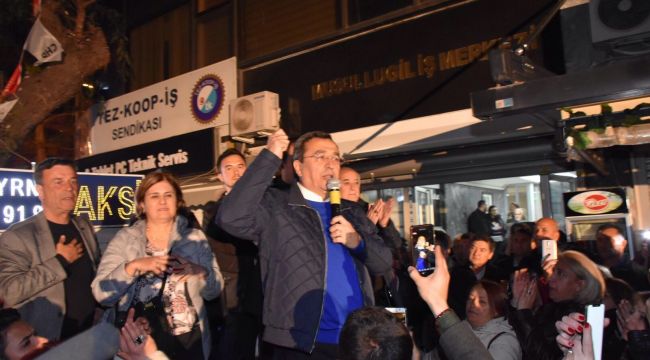 Batur’dan Konak’ta oy rekoru