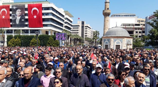 CHP İzmir saldırıyı protesto etti