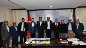 Kaya'dan Gümrükçü'ye ziyaret