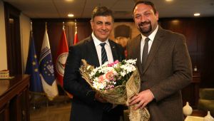 ‘Komşu’ başkanlar buluştu