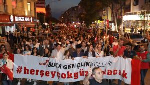 Buca’da milli mücadelenin 100’üncü yıl coşkusu