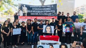 Çiğli Gençlik Kolları'ndan çocuk istismarına karşı anlamlı eylem