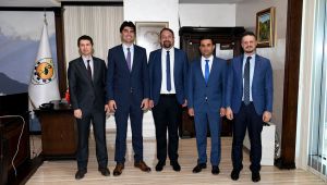 Gümrükçü'ye meslektaşlarından ziyaret