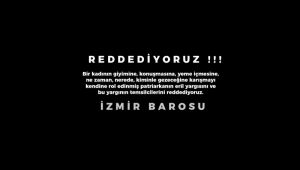 İzmir Barosu'ndan 'eril yargı'ya kınama