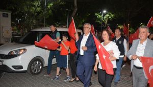 Ödemiş’te 100. Yıl Coşkusu Fener Alayı ve Konserle Son Buldu