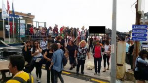 Urla'ya ilk sefer başladı