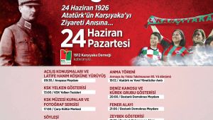 Ulu Önder Atatürk'ün Karşıyaka ziyareti etkinliklerle kutlanacak