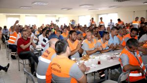Başkan Tugay'dan sabah mesaisi