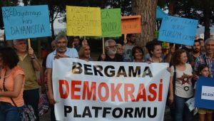 Bergama yasaklara karşı tepkisini koydu